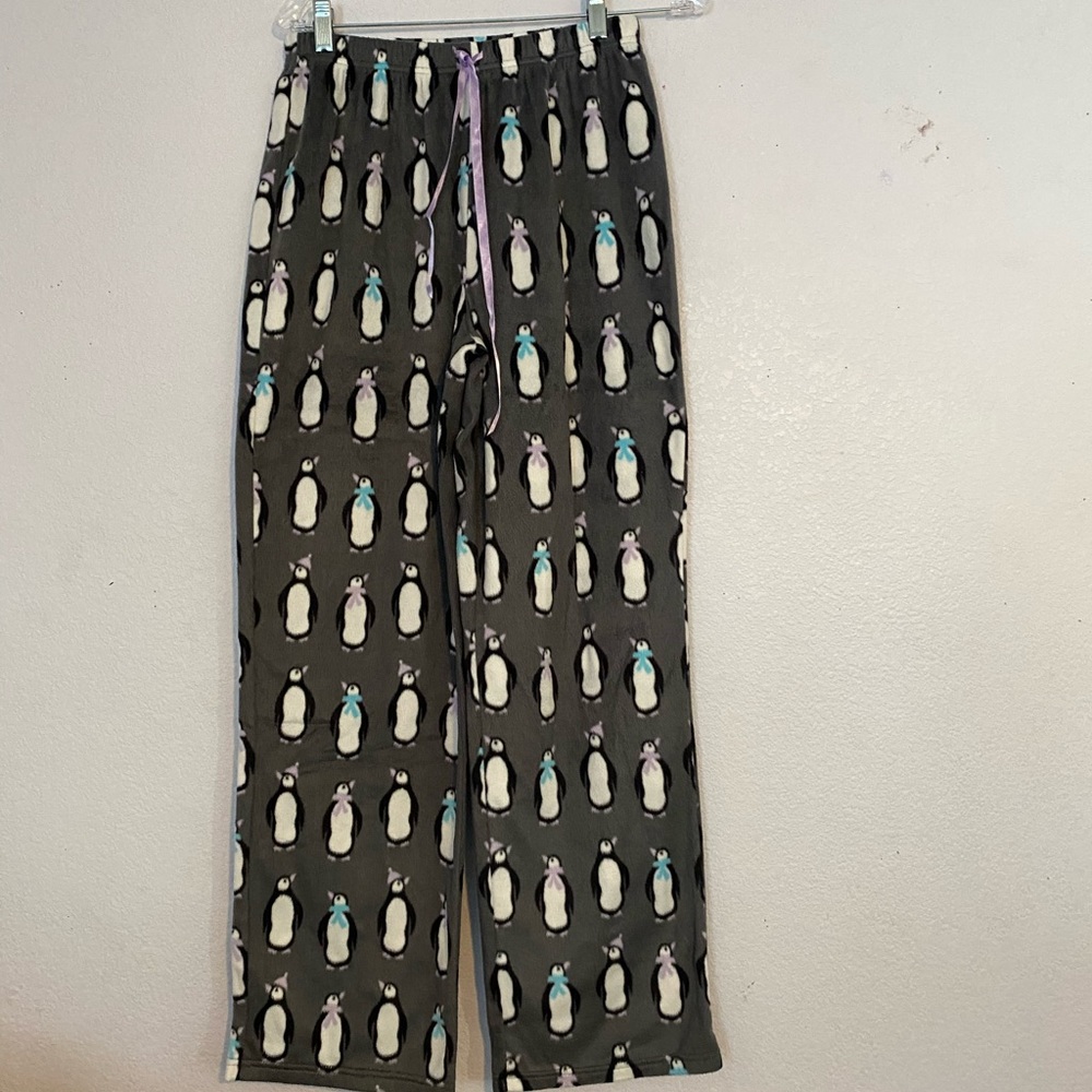 Penguin Fleece PJ Bottoms